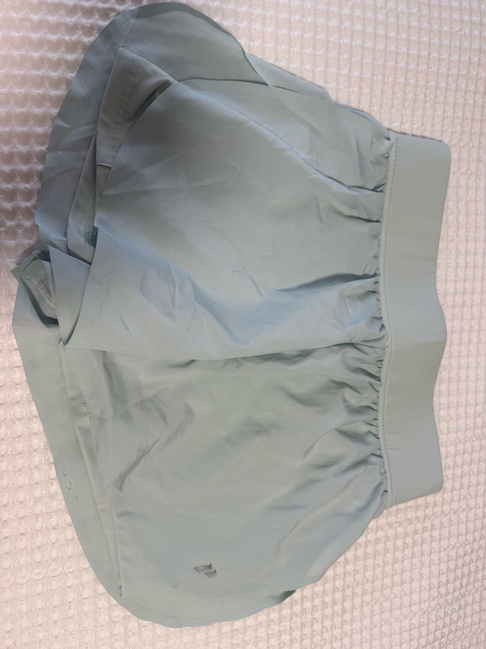 Mint colored infinity short